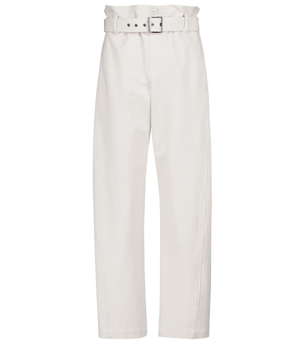 High-rise Paperbag Pants – Bruno Cucinelli